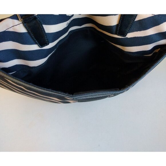 Coach Zebra Print Canvas Tote Purse K1380-F23283 Black and Tan - Picture 7 of 9